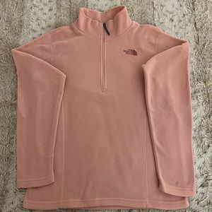 North Face Girls Zip Up Sweater